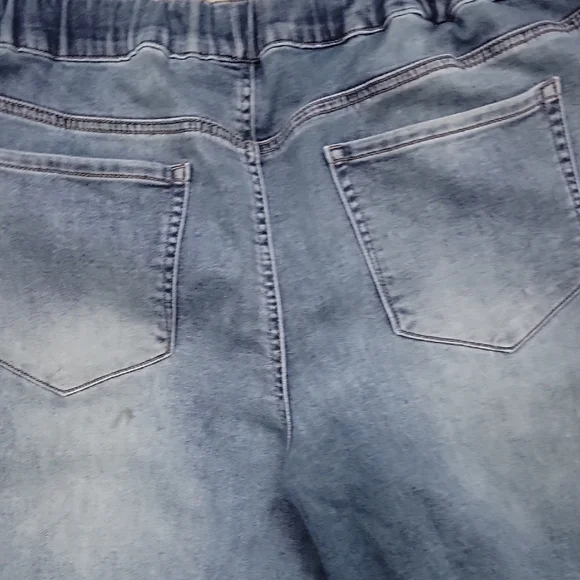 Westport Blue Denim Pull-On Pants - Picture 4 of 6